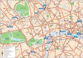London city centre map