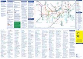 London step free tube map