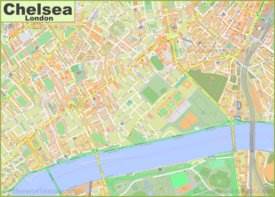 Map of Chelsea