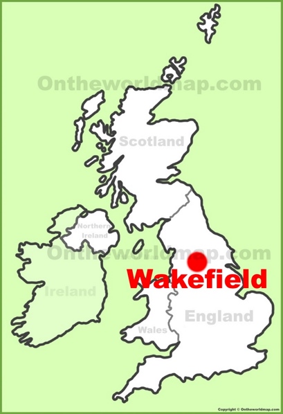 Wakefield Location Map