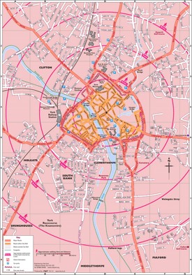 Greater York map