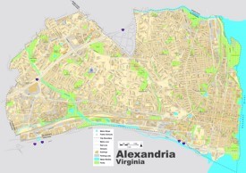 Alexandria street map