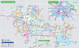 Ann Arbor bus map