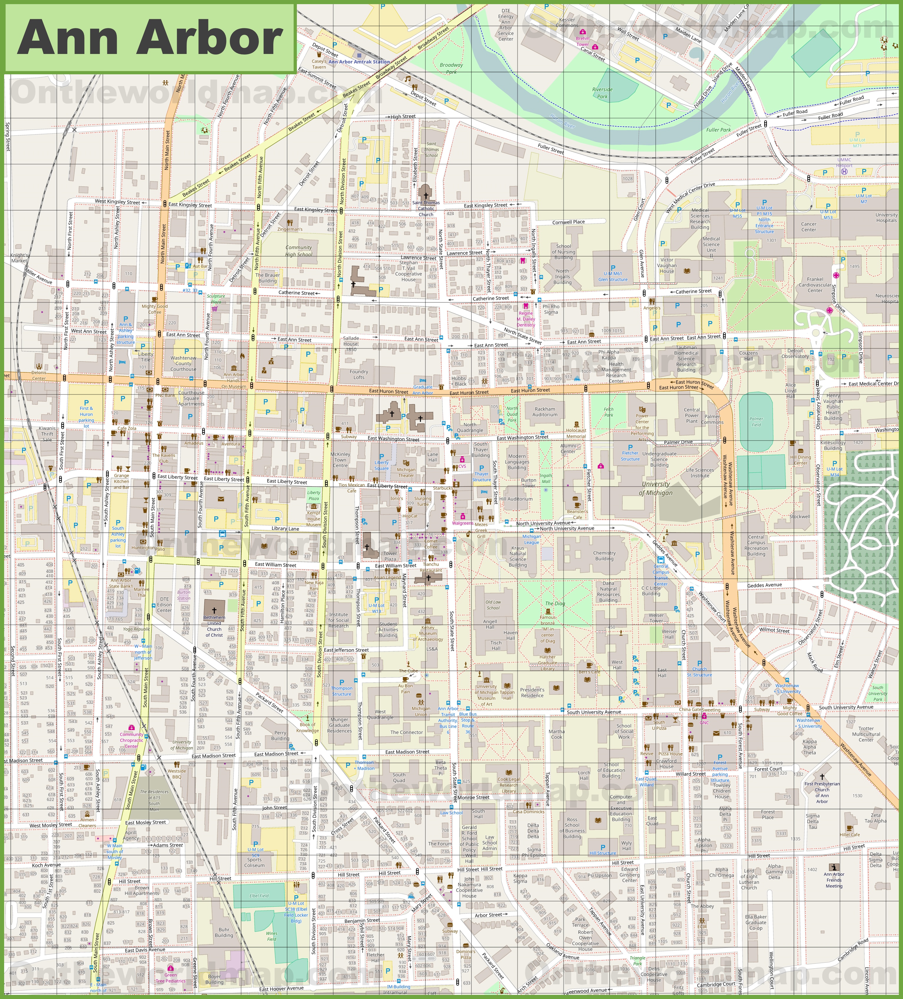 map-of-ann-arbor-photos-cantik