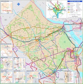 Arlington transport map