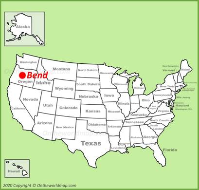 Bend Location Map