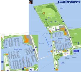 Berkeley Marina Map