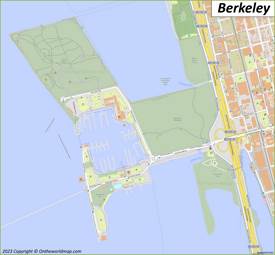 Berkeley Waterfront Map