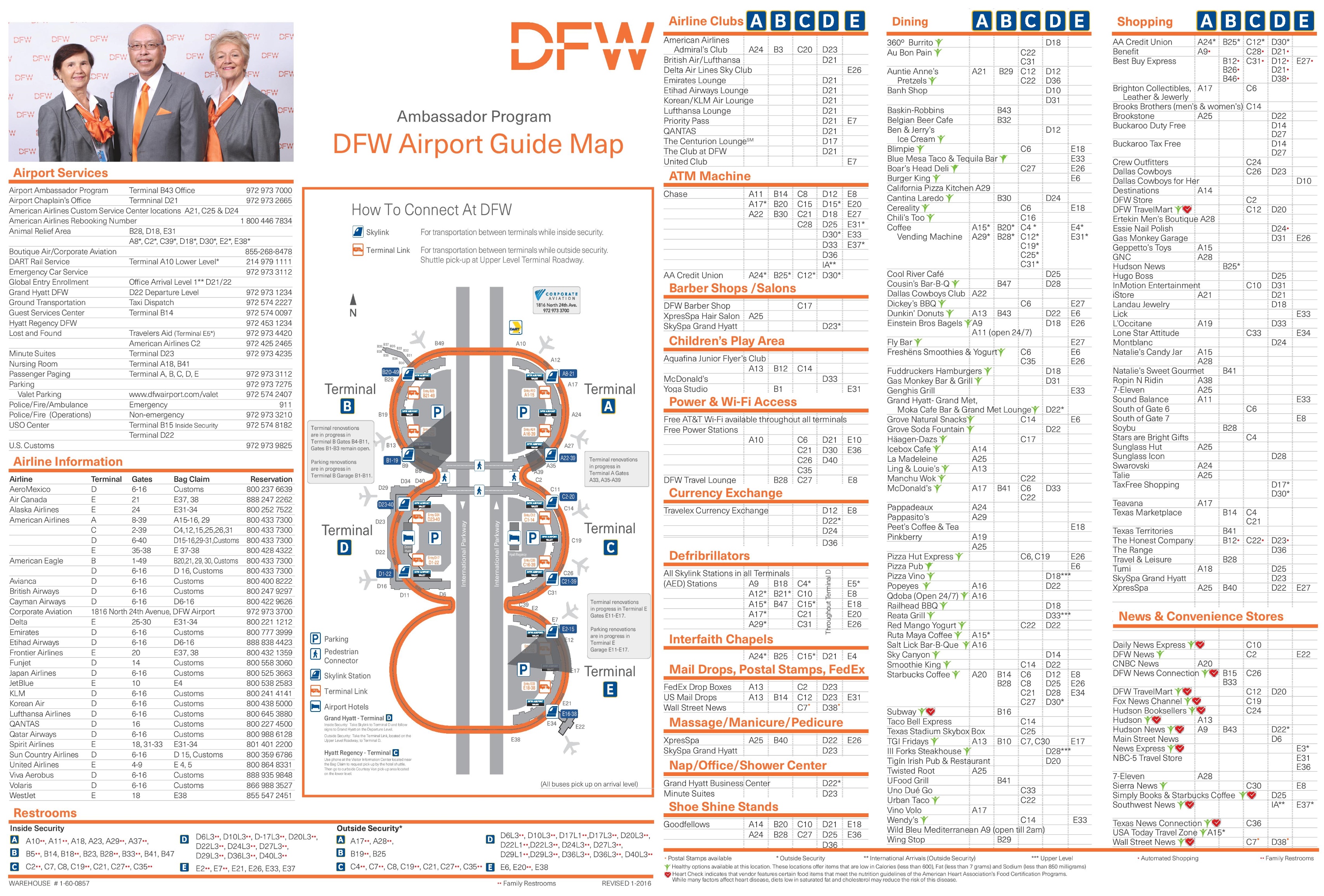 15+ Dallas fort worth airport map food image HD Wallpaper