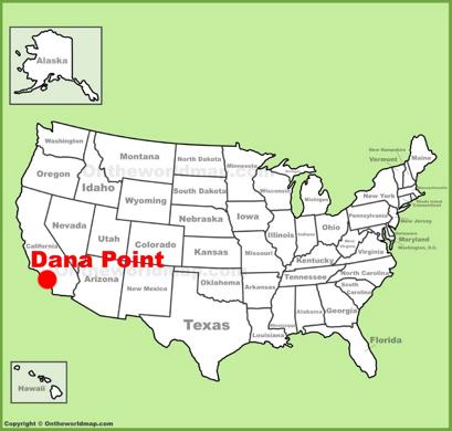 Dana Point Location Map