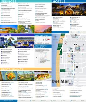 Del Mar Tourist Map