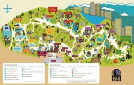 Denver Zoo map