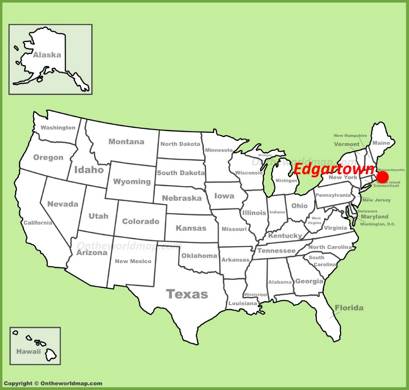 Edgartown Location Map