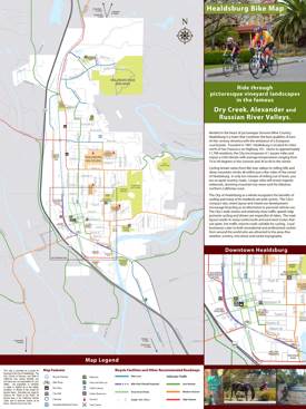 Healdsburg Bike Map
