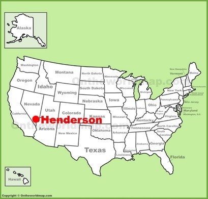 Henderson Location Map