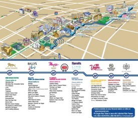 Las Vegas Maps U S Maps Of Las Vegas Strip