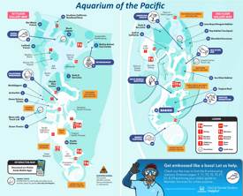 Aquarium of the Pacific Map