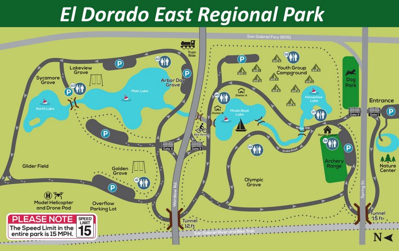 El Dorado East Regional Park Map 2