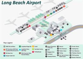 Long Beach Airport Map