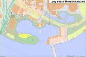 Long Beach Shoreline Marina Map