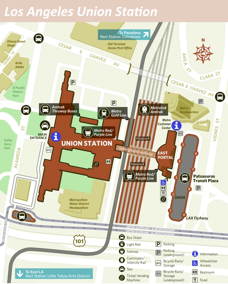 Union Station Area Map