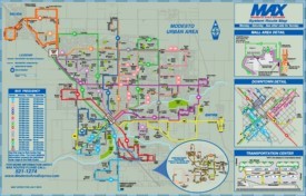Modesto bus map