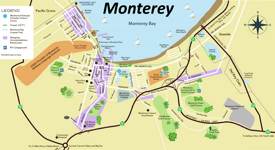 Monterey Tourist Map
