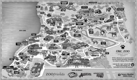 Oklahoma City Zoo map