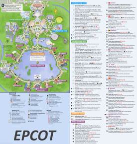 Epcot Map