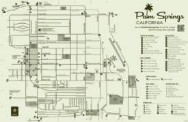 Palm Springs Tourist Attractions Map