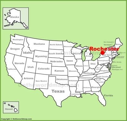 Rochester Location Map