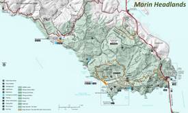Marin Headlands Map
