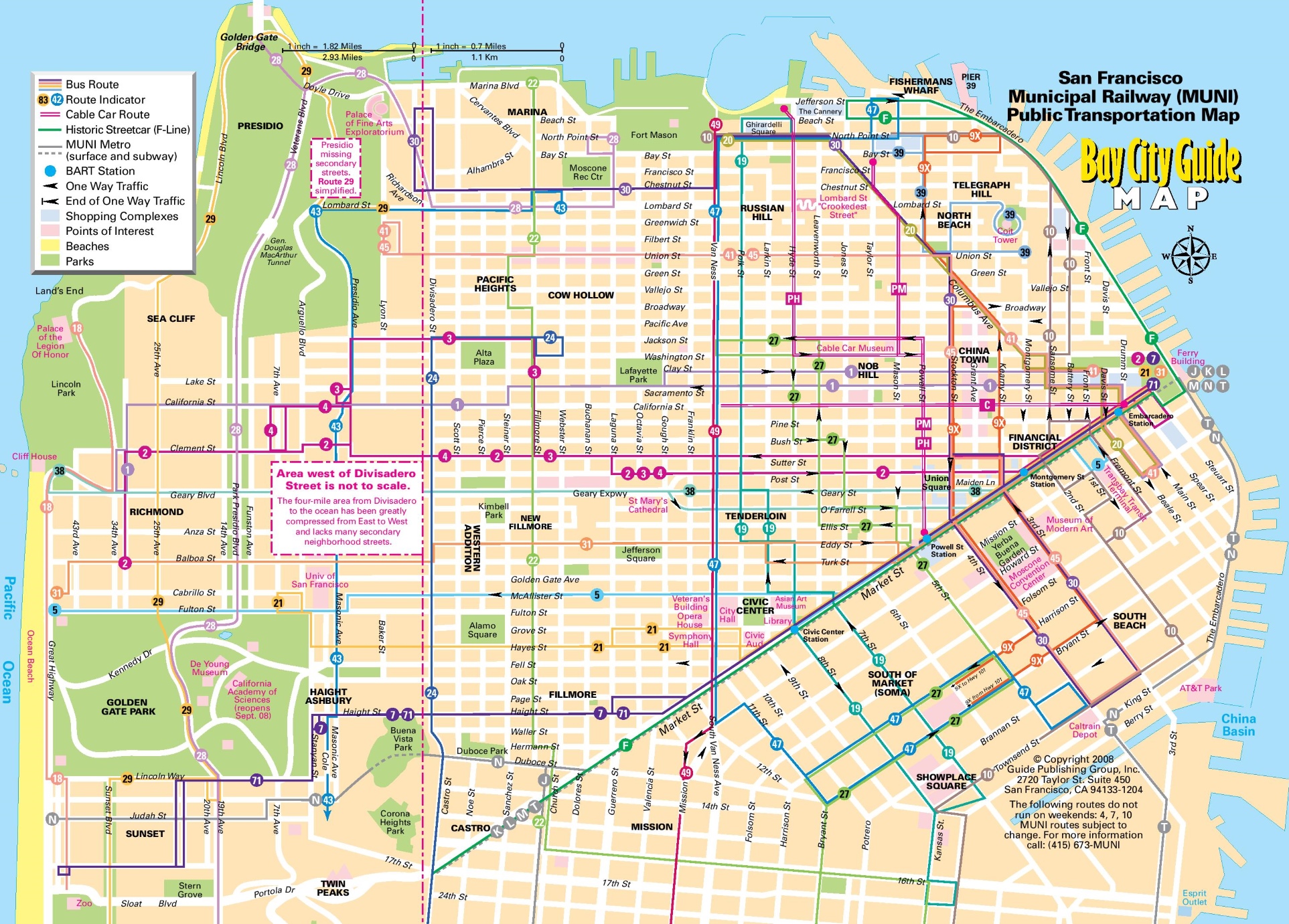 San Francisco Map ~ Usa Map Guide 20161925 x 1381