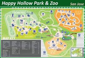 San Jose Zoo Map