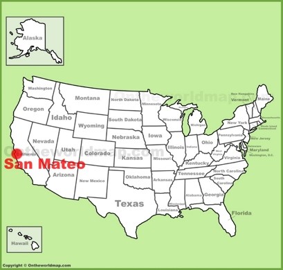 San Mateo Location Map