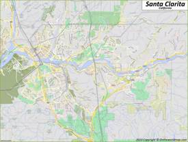 Santa Clarita Maps