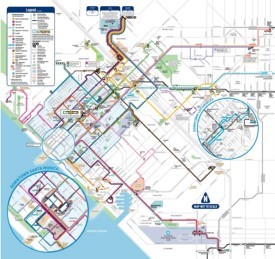 Santa Monica Bus Map