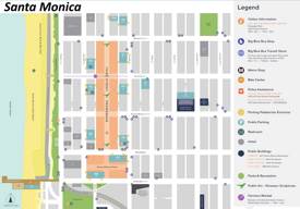 Santa Monica Tourist Map