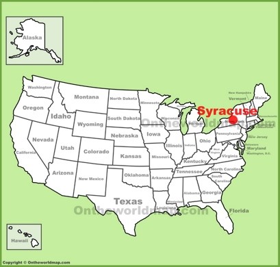 Syracuse Location Map