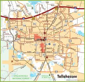 Tallahassee Road Map