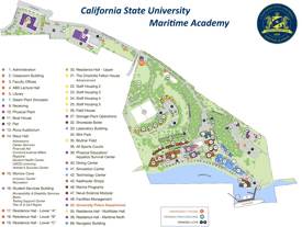 CSU Maritime Academy Campus Map