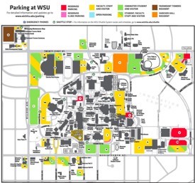 Wichita campus map