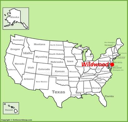 Wildwood Location Map