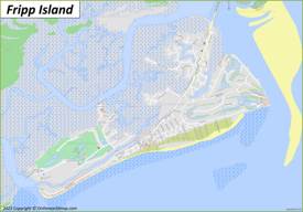 Fripp Island Map