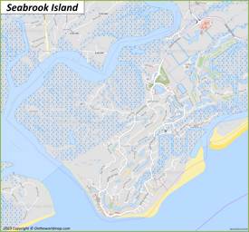 Seabrook Island Map