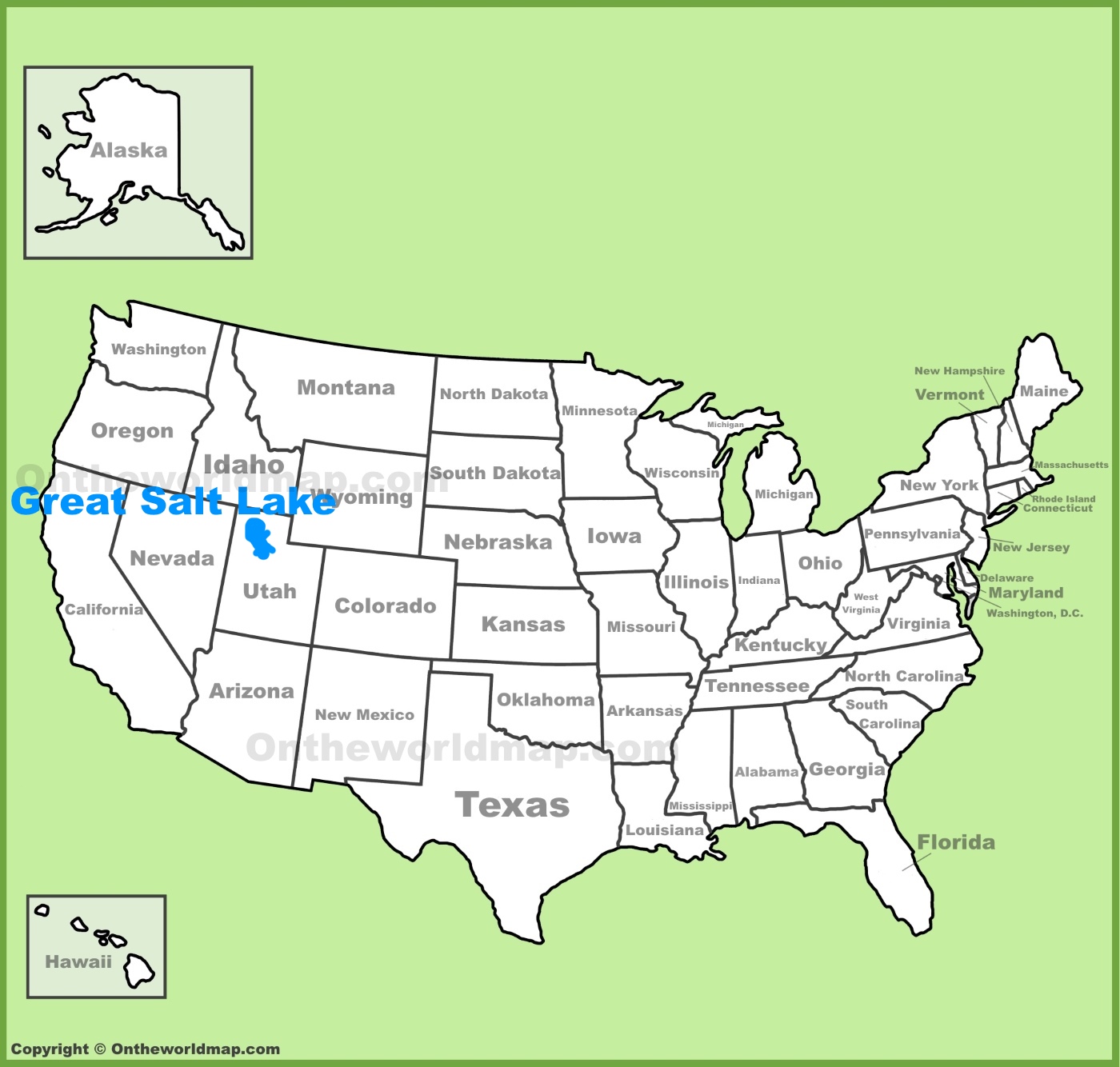 great salt lake us map Great Salt Lake Maps Maps Of Great Salt Lake great salt lake us map