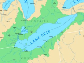 Lake Erie Maps