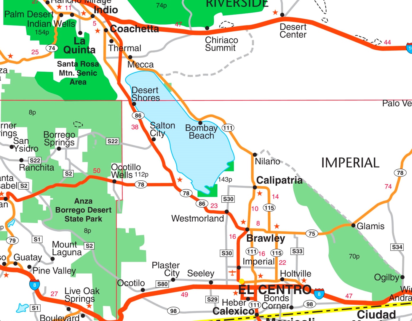 Salton Sea Road Map