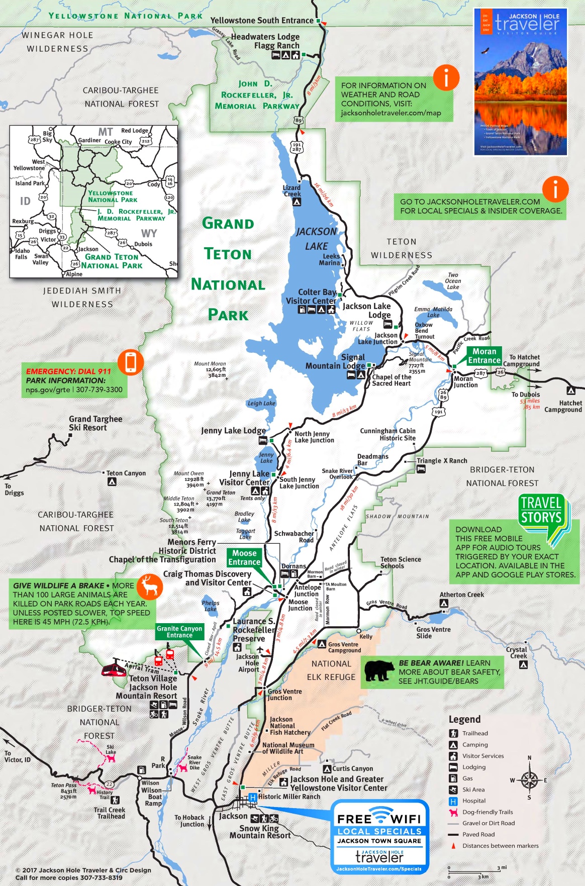 35 Map Of Grand Tetons Maps Database Source