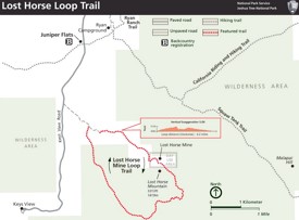 Lost Horse Loop Trail Map